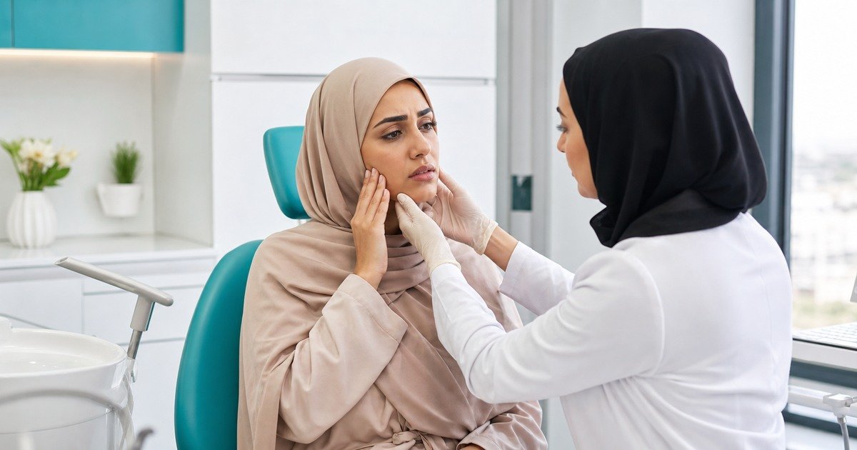 تقييم ألم الفك عند الاستيقاظ