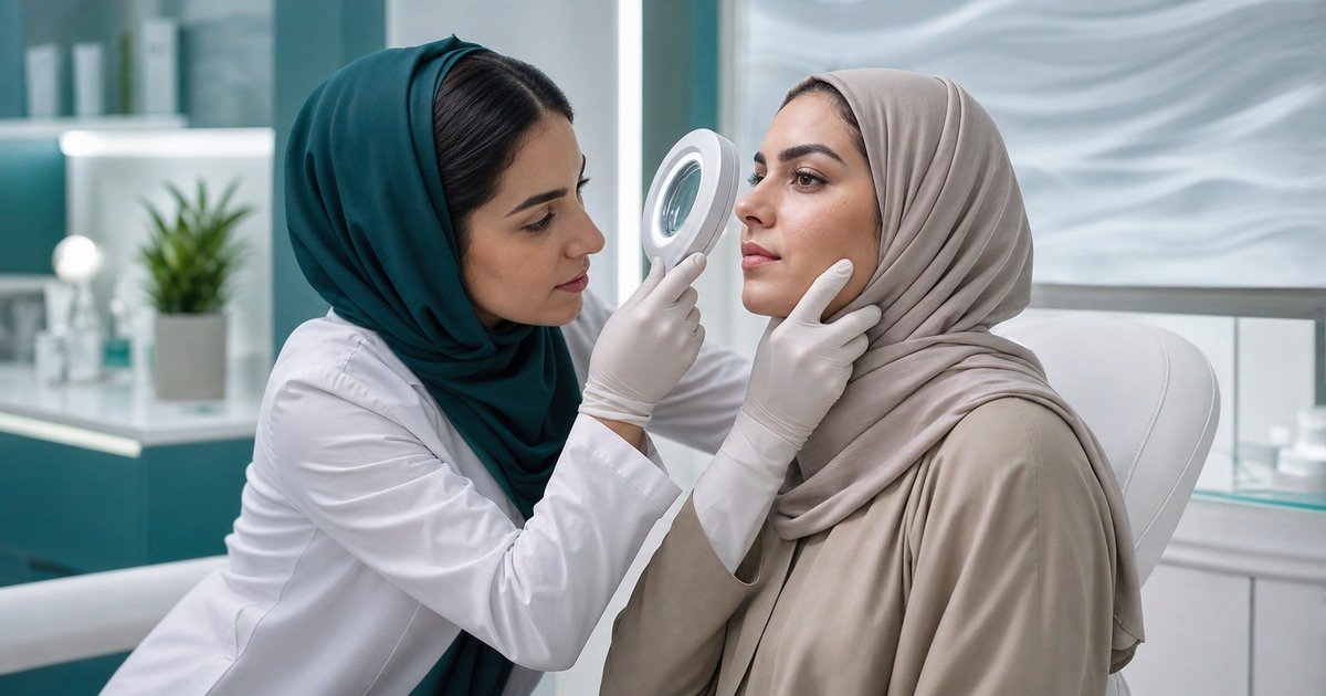 تقييم ملاءمة فيلر تحت العين