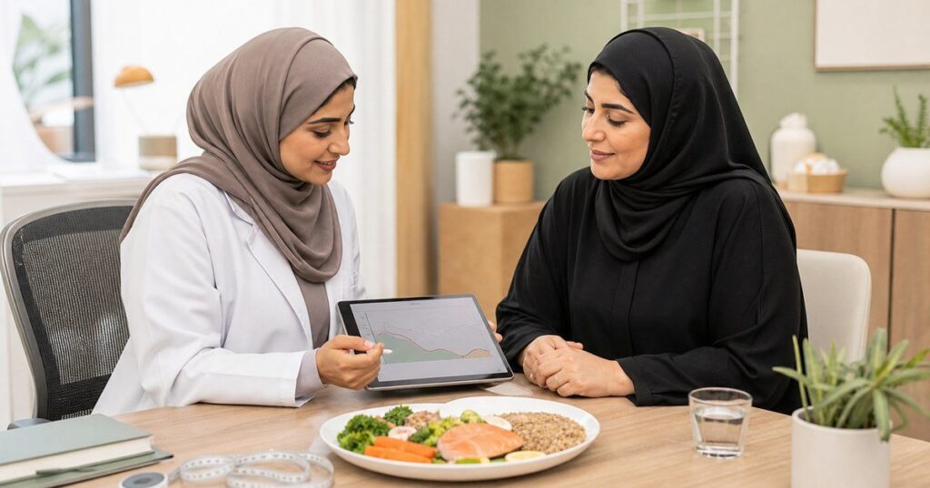 ثبات الوزن أثناء التنحيف