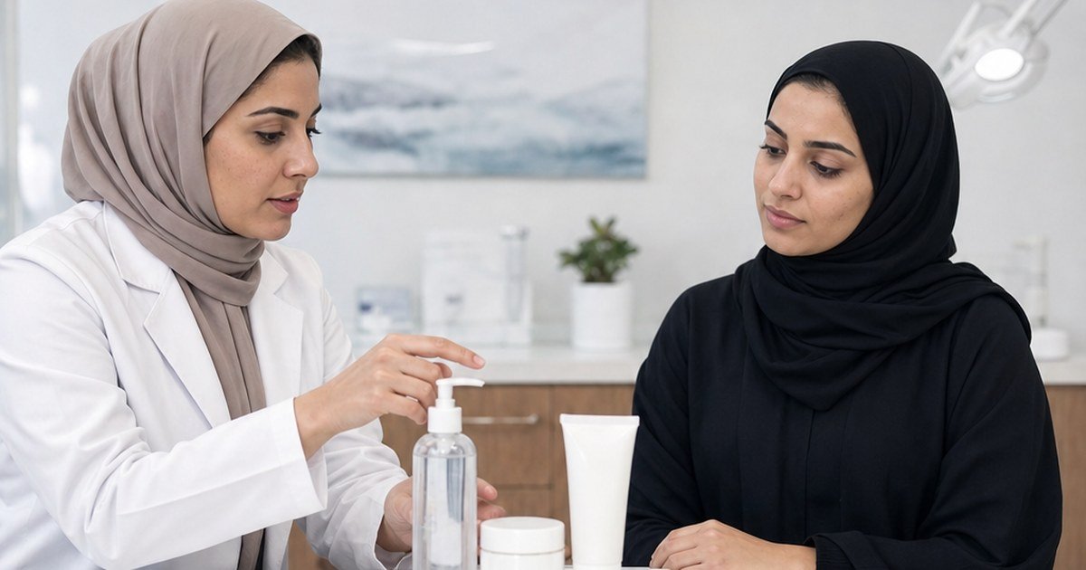 الروتين الصحيح للبشرة الدهنية المعرضة للحبوب في الإمارات - صورة توضيحية 2