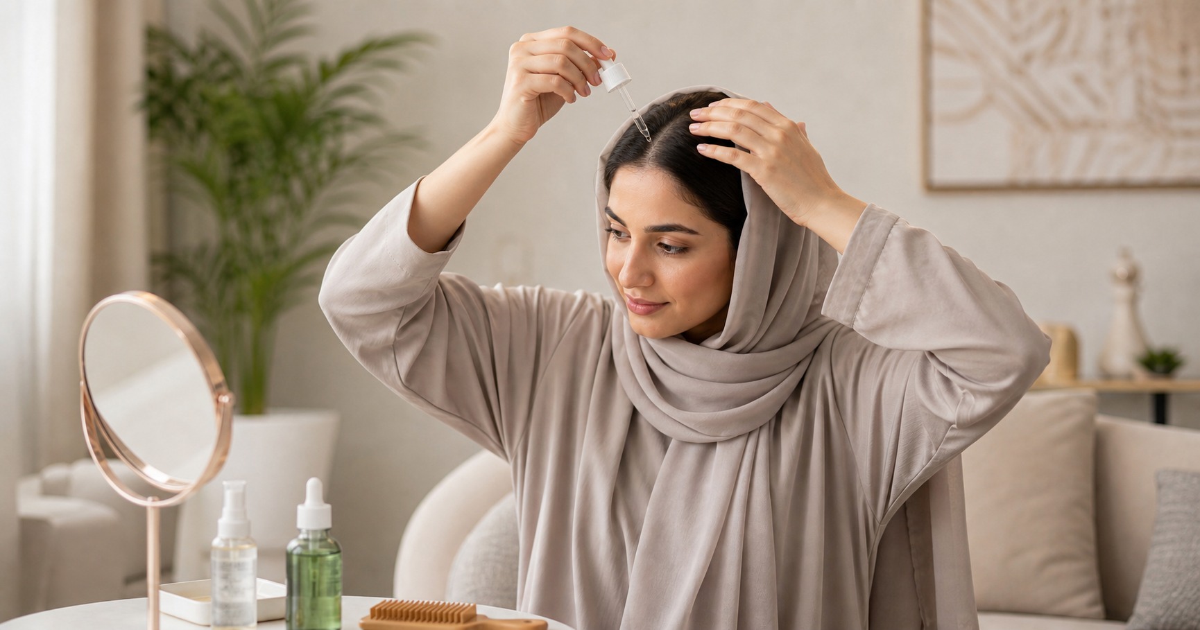 فحص فروة الرأس لتقييم أسباب تساقط الشعر