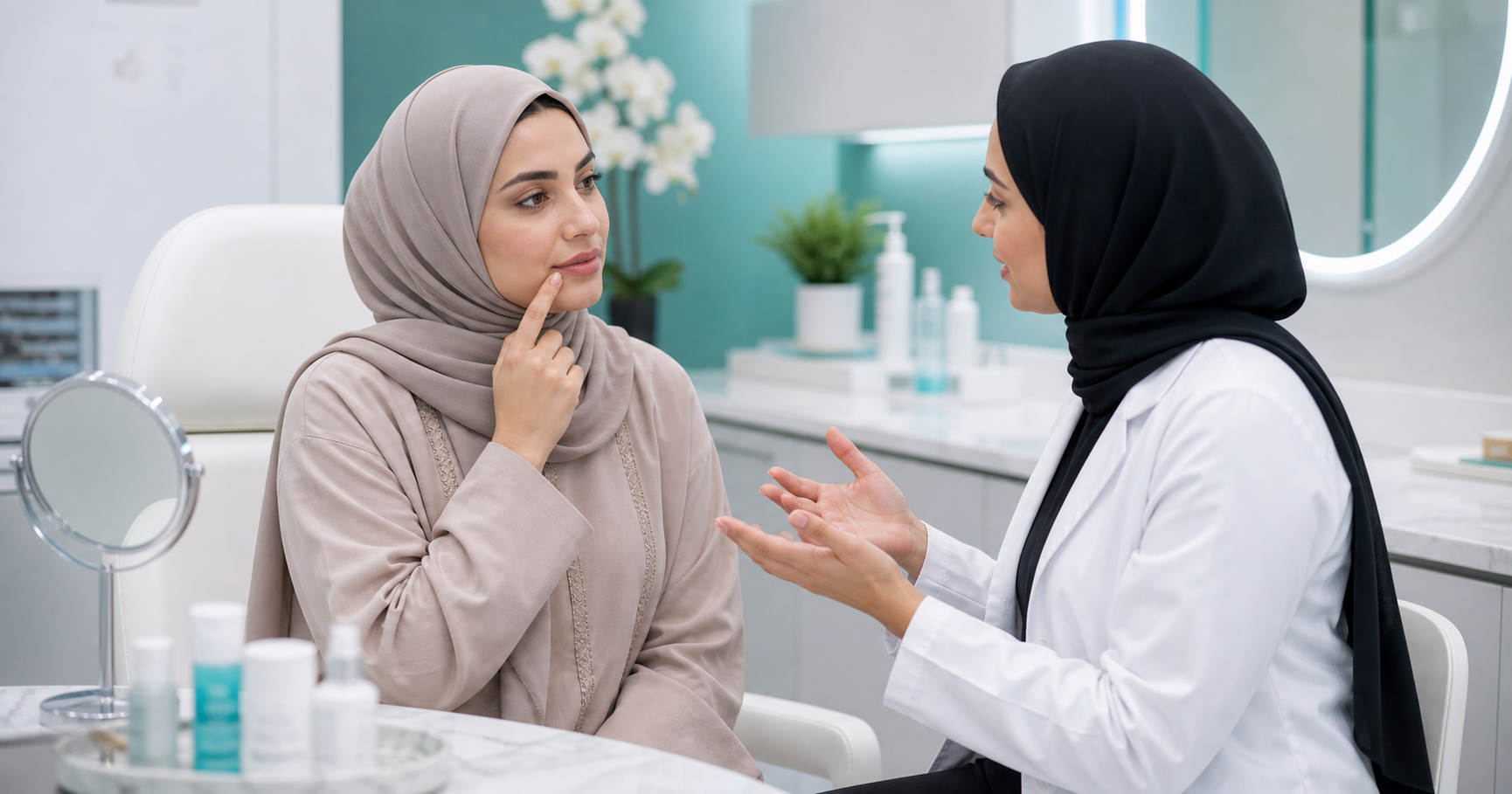شرح تعليمات العناية بعد فيلر الشفايف