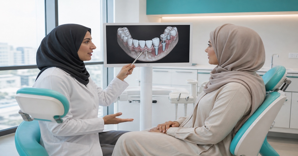 تخطيط زراعة الأسنان في رأس الخيمة