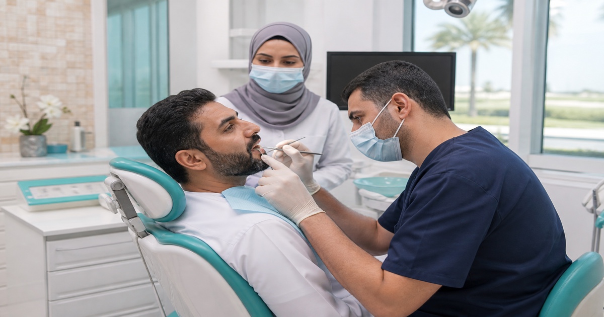 متابعة زراعة الأسنان بعد الإجراء
