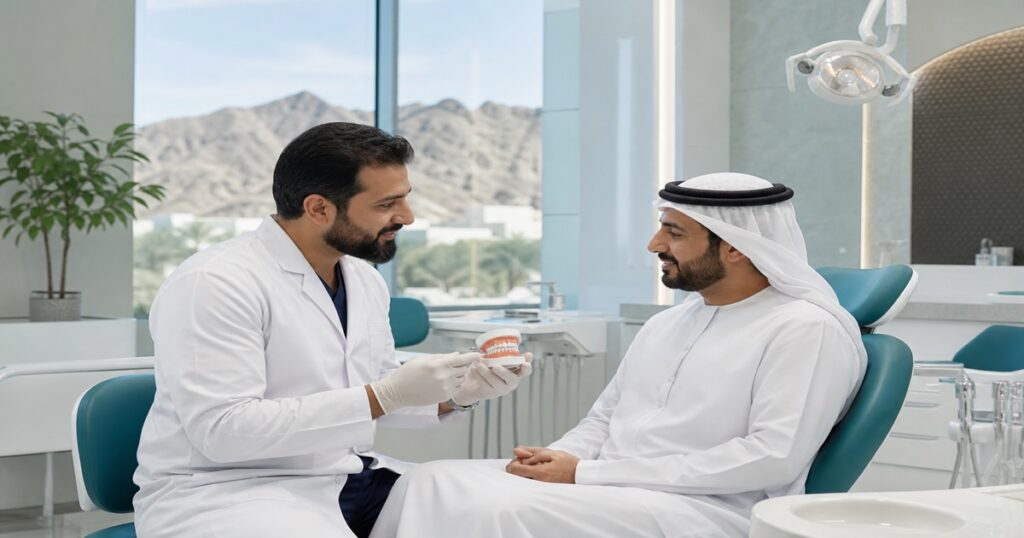 استشارة مع دكتور أسنان في رأس الخيمة