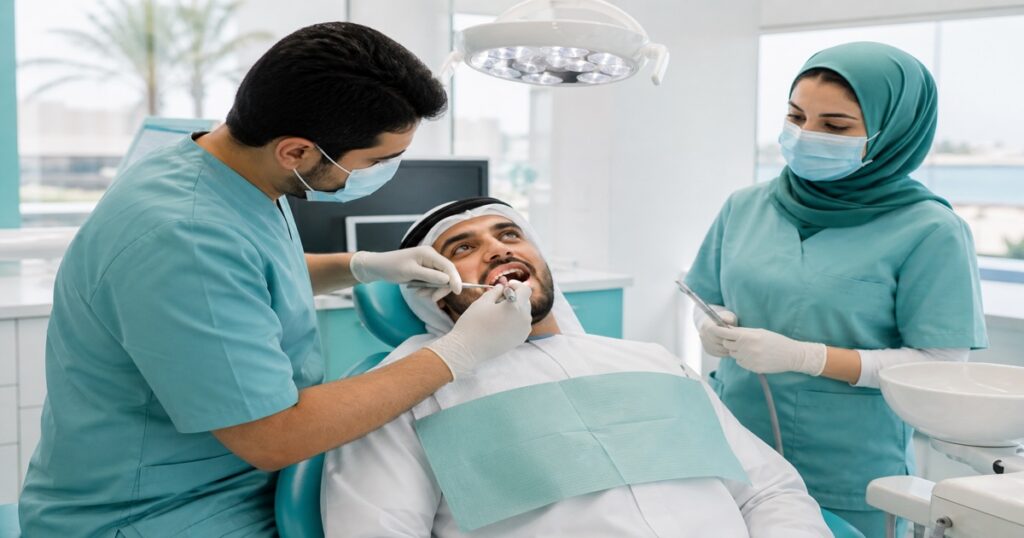 teeth cleaning rak