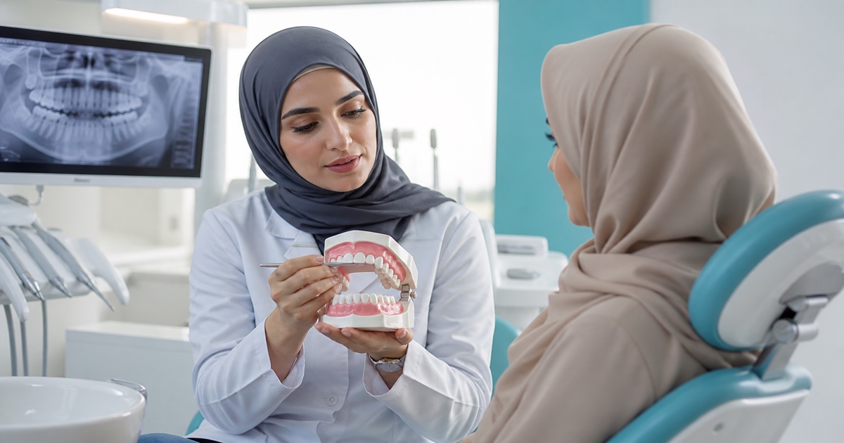 تنظيف الأسنان في رأس الخيمة