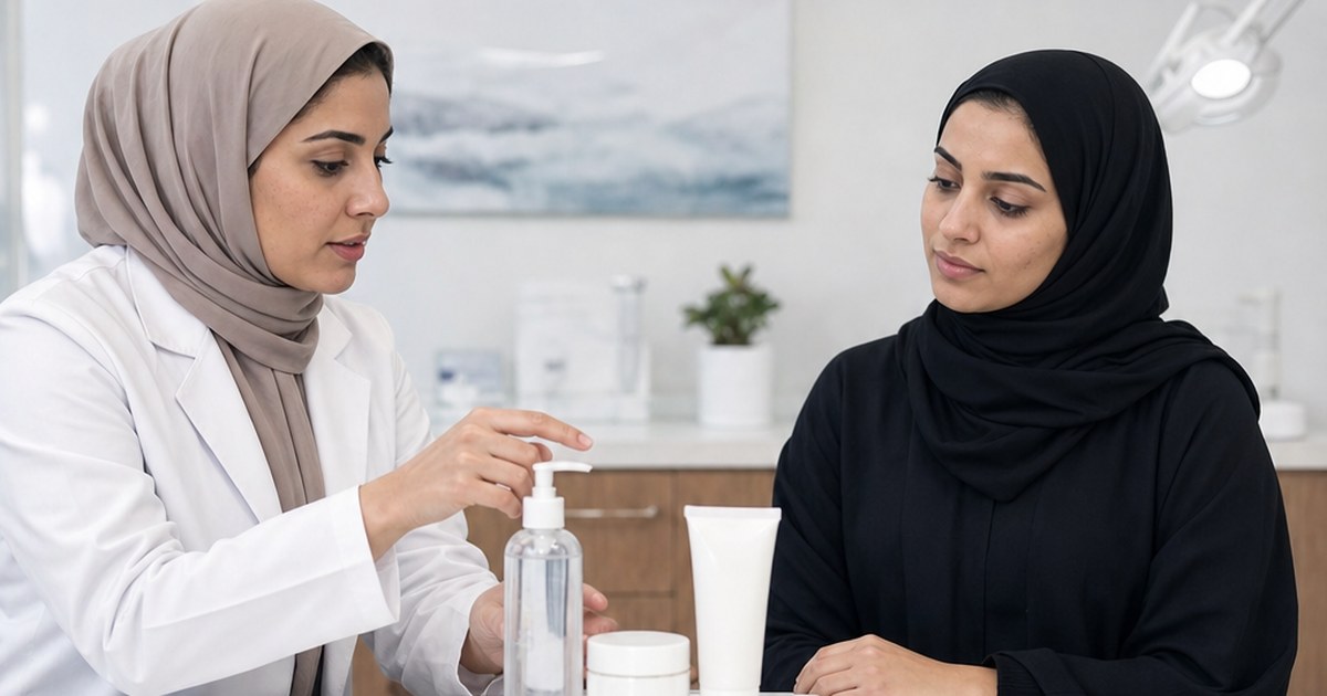 الروتين الصحيح للبشرة الدهنية المعرضة للحبوب في الإمارات - صورة توضيحية 2